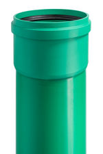 Tubo PP-MD Ostendorf/Crearplast-KG 2000 SN 10, DN/OD 400 mm. Longitud 1 m